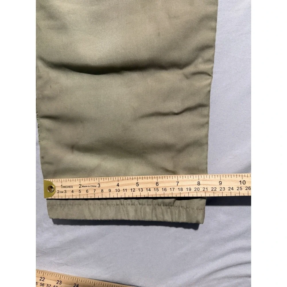 vtg columbia‎ sportwear heavy duty brush guard khaki hunting pants, men's 38x32